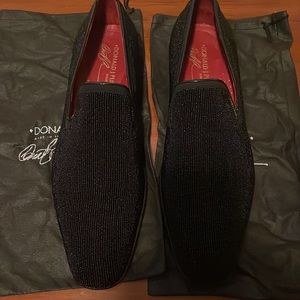 Donald J. Pliner formal beaded loafers.